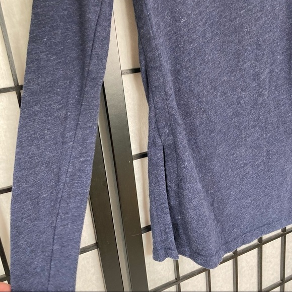 J. Crew Side Split Sweater Tunic Blue XSmall - Picture 5 of 10